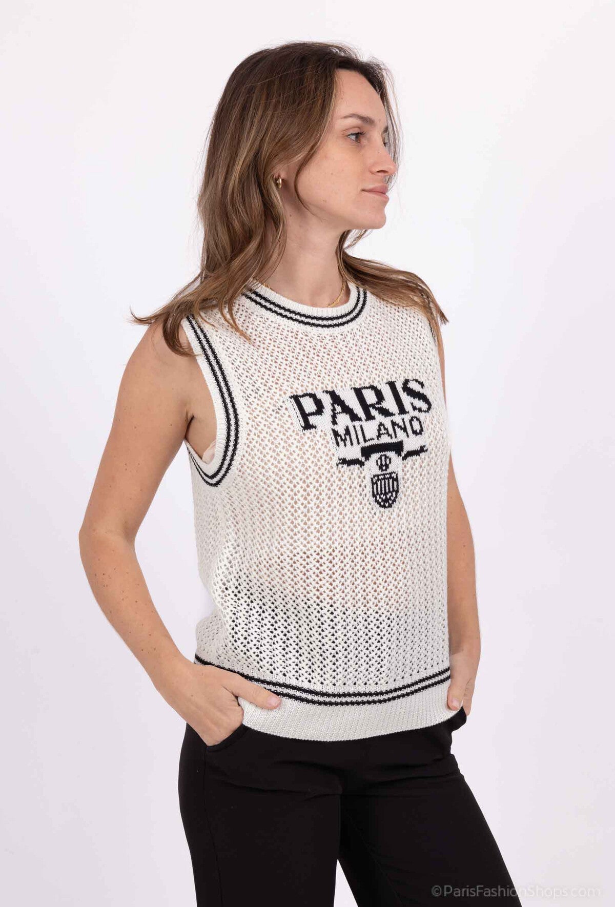 Paris Milano White top