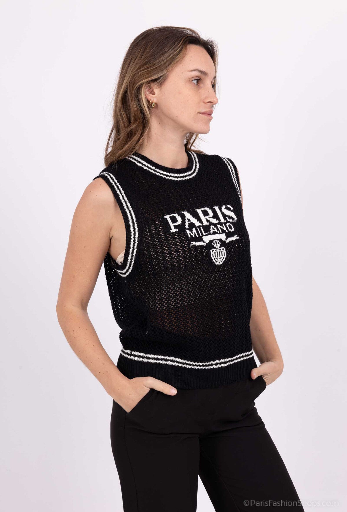 Paris Milano Black top