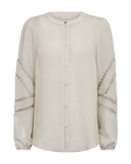 FQSHU Blouse - Elegant Viscose Blus Freequent