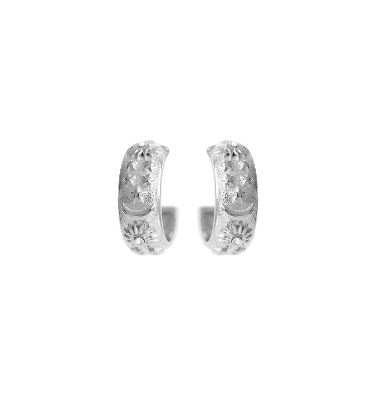 Vanka Örhängen Silver - Minimalistisk Elegans