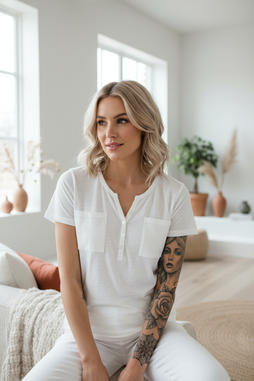 Vit t-shirt lifestyle